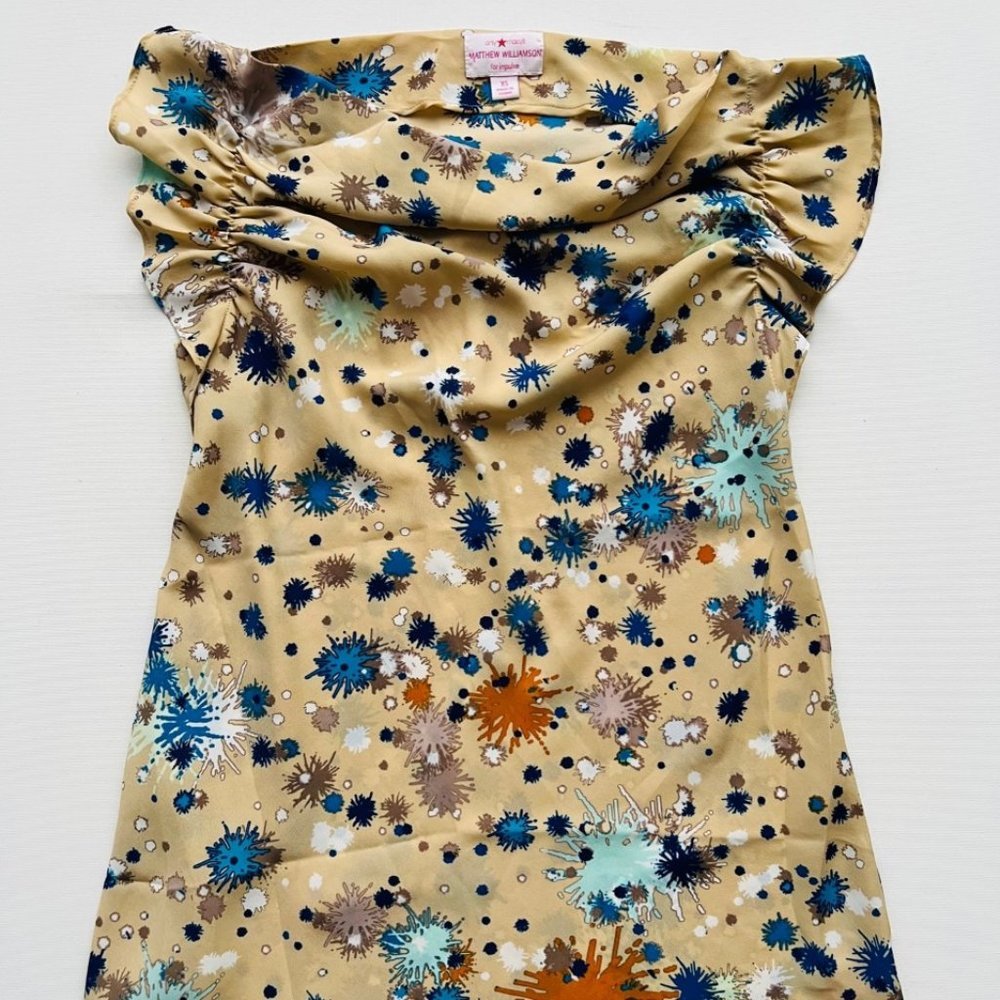 Matthew Williamson for Impulse Macy's Floral Top Limited Edition